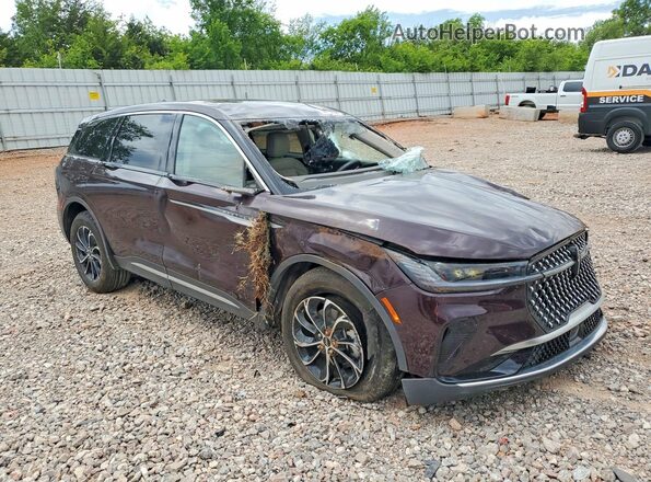 5LMPJ8JA2SJ969855 2025 LINCOLN NAUTILUS Maroon Delantero derecho
