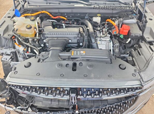5LMPJ8K40RJ843433 2024 LINCOLN NAUTILUS Gray ძრავის განყოფილების ხედი
