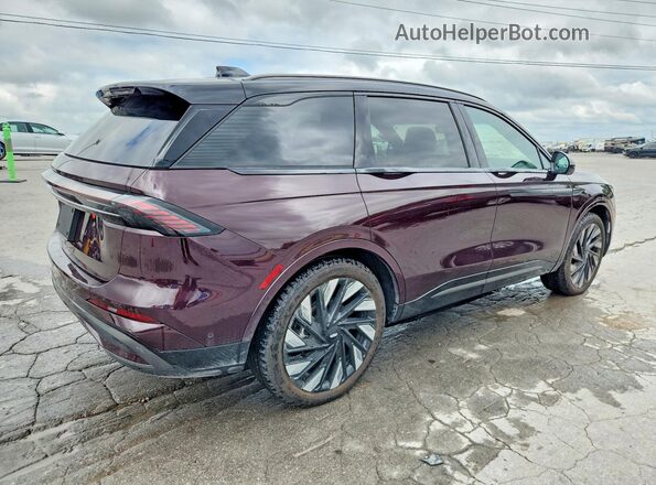 5LMPJ8KA1RJ863745 2024 LINCOLN NAUTILUS Burgundy Trasero derecho