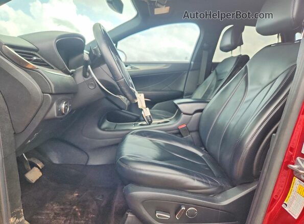 5LMTJ2DH1HUL32046 2017 LINCOLN MKC Burgundy Front interior view