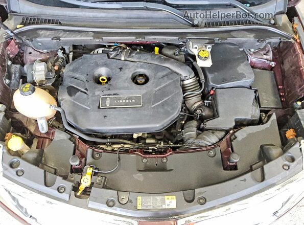 5LMTJ2DH5HUL41090 2017 LINCOLN MKC Красный Вид задней части салона