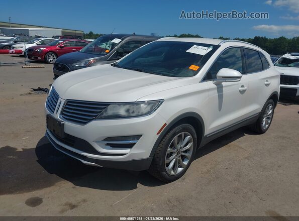 5LMTJ2DH5HUL72274 2017 LINCOLN MKC White Առջևի ձախ երեք քառորդ տեսարան