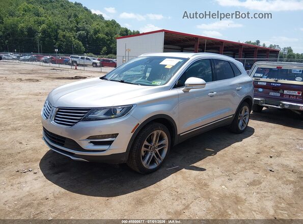 5LMTJ3DH0HUL04440 2017 LINCOLN MKC Silver Przód lewy