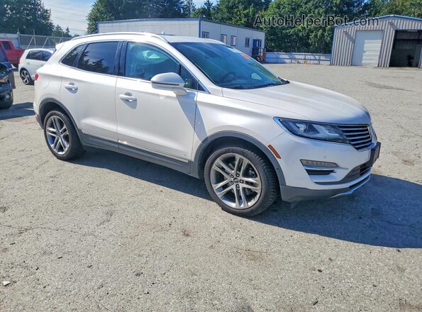 5LMTJ3DH1GUJ27234 2016 LINCOLN MKC White Передня права чверть