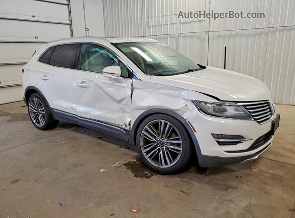 5LMTJ3DH2GUJ20860 2016 LINCOLN MKC White Przód prawy