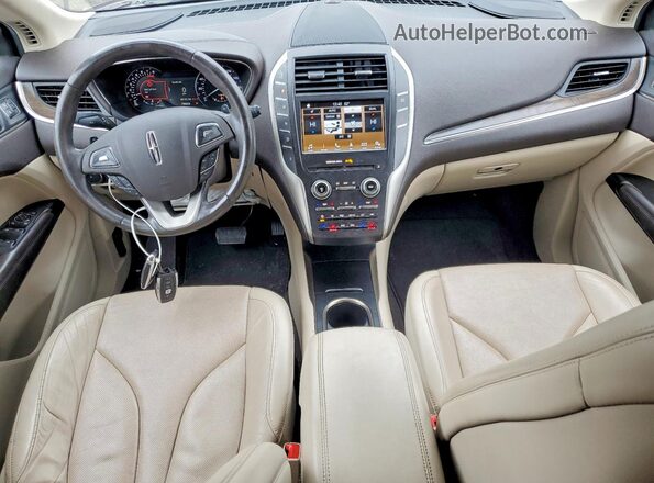 5LMTJ3DH2KUL16354 2019 LINCOLN MKC Maroon Вид панелі приладів