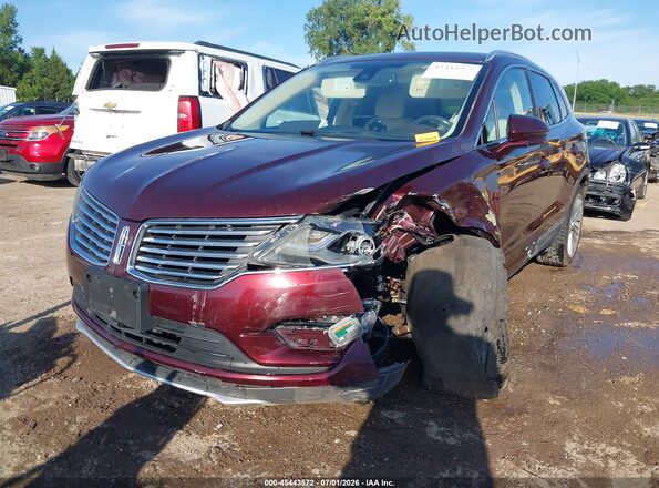 5LMTJ3DH5GUJ23817 2016 LINCOLN MKC Red Przód lewy