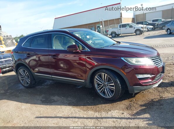 5LMTJ3DH5GUJ23817 2016 LINCOLN MKC Red Widok wnętrza 360 stopni