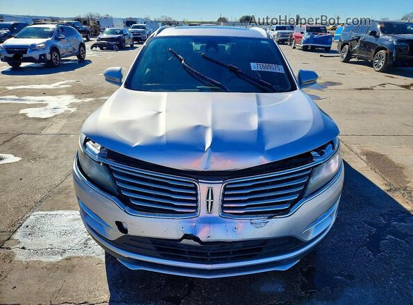 5LMTJ3DH6GUJ04757 2016 LINCOLN MKC Silver წინა ხედი