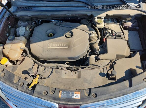 5LMTJ3DH6GUJ12986 2016 LINCOLN MKC Burgundy Вид підкапотного простору