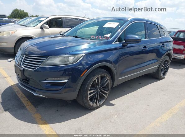 5LMTJ3DH6HUL22571 2017 LINCOLN MKC Blue Front left