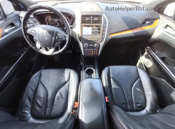 5LMTJ3DH8HUL36682 2017 LINCOLN MKC Серый Вид панели приборов