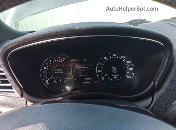5LMTJ3DH8HUL36682 2017 LINCOLN MKC Серый Вид щитка приборов