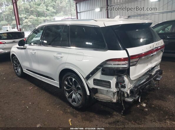5LMYJ8XY2LGL37333 2020 LINCOLN AVIATOR White Trasero izquierdo