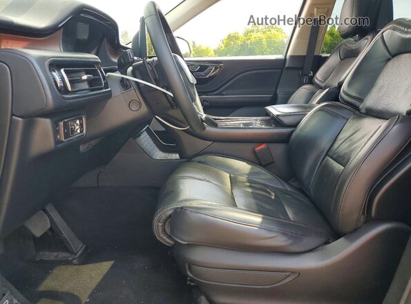 5LMYJ8XY4PNL01399 2023 LINCOLN AVIATOR Black Вид салону спереду