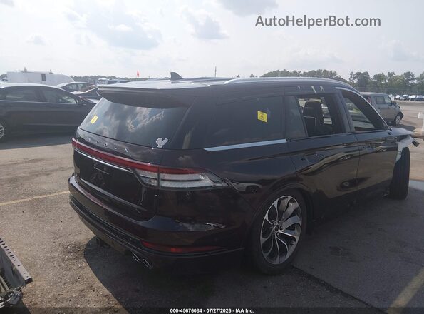 5LMYJ8XY6PNL01971 2023 LINCOLN AVIATOR Burgundy Tył prawy