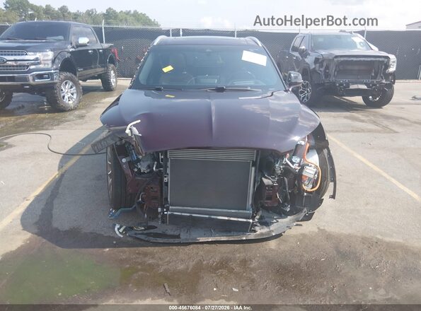 5LMYJ8XY6PNL01971 2023 LINCOLN AVIATOR Burgundy Widok wnętrza z tyłu
