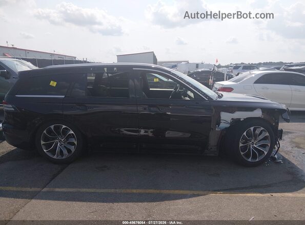 5LMYJ8XY6PNL01971 2023 LINCOLN AVIATOR Burgundy Widok wnętrza 360 stopni