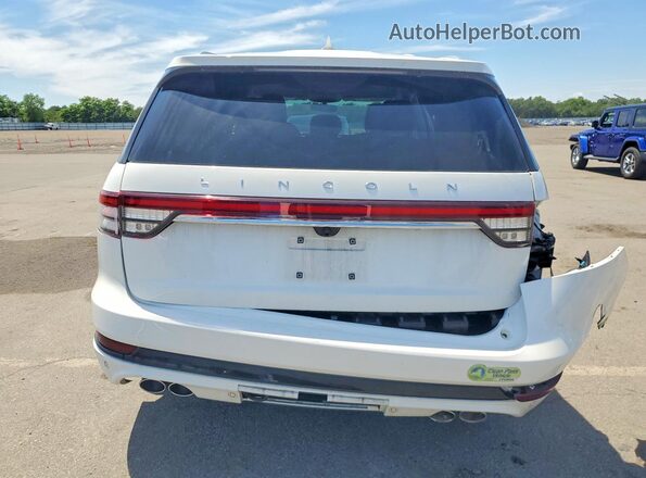 5LMYJ8XY7PNL00182 2023 LINCOLN AVIATOR White Вид ззаду