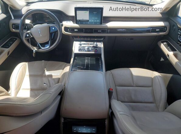5LMYJ8XY7PNL00182 2023 LINCOLN AVIATOR White Вид панелі приладів