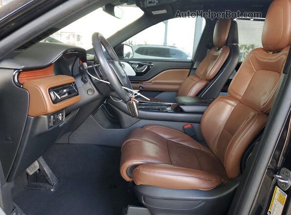 5LMYJ8XY8PNL03253 2023 LINCOLN AVIATOR Black Вид салону спереду