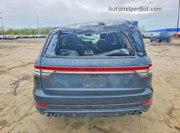 5LMYJ8XYXNNL00609 2022 LINCOLN AVIATOR Blue Vista trasera
