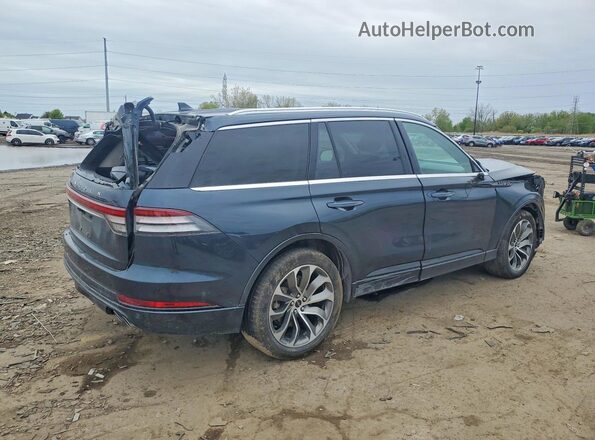 5LMYJ8XYXNNL00609 2022 LINCOLN AVIATOR Blue Trasero derecho