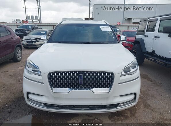 5LMYJ9YY7LGL15526 2020 LINCOLN AVIATOR White Widok zestawu wskaźników