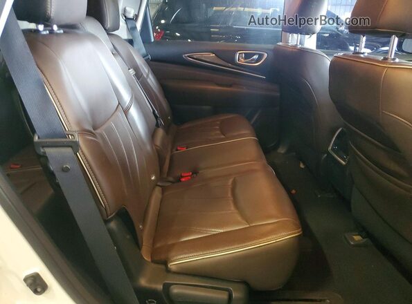 5N1AL0MM0GC530174 2016 INFINITI QX60 White Rear interior view