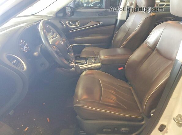 5N1AL0MM0GC530174 2016 INFINITI QX60 White Front interior view