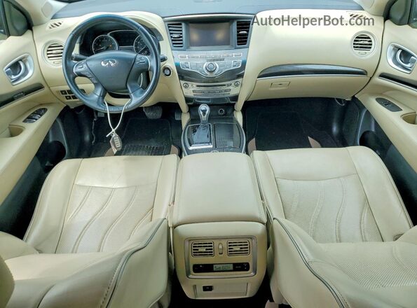 5N1AL0MM1GC511052 2016 INFINITI QX60 Black Widok deski rozdzielczej
