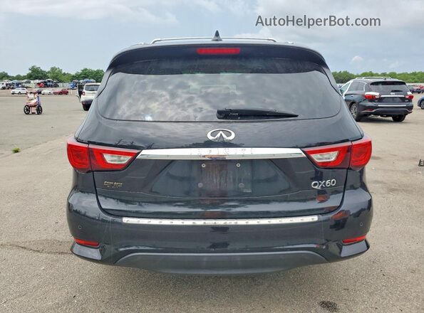 5N1AL0MM1GC511052 2016 INFINITI QX60 Black Widok z tyłu