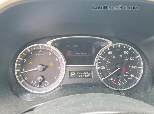 5N1AL0MM1GC511052 2016 INFINITI QX60 Black Widok zestawu wskaźników