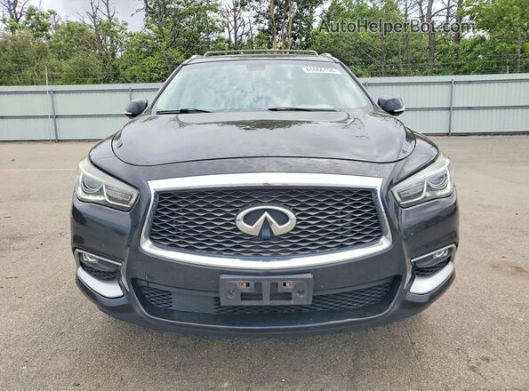 5N1AL0MM1GC511052 2016 INFINITI QX60 Black Widok z przodu