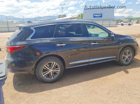 5N1AL0MM1GC514307 2016 INFINITI QX60 Black Հետևի աջ