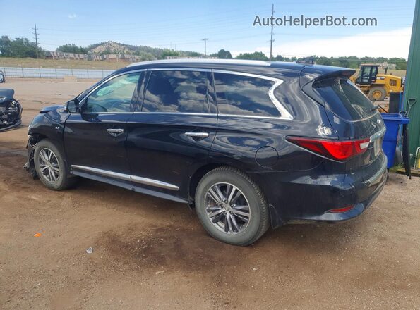 5N1AL0MM1GC514307 2016 INFINITI QX60 Black Հետևի ձախ