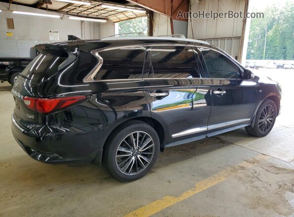 5N1AL0MM2GC503221 2016 INFINITI QX60 Black Հետևի աջ