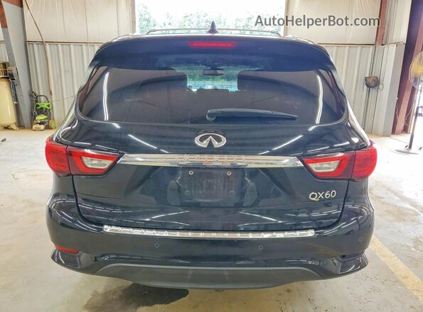 5N1AL0MM2GC503221 2016 INFINITI QX60 Black Հետևի տեսք