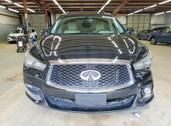 5N1AL0MM2GC503221 2016 INFINITI QX60 Black Դիմացի տեսք