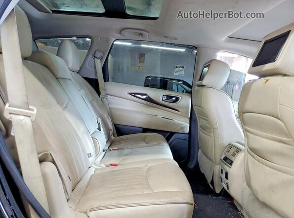5N1AL0MM2GC503221 2016 INFINITI QX60 Black Սալոնի հետևի տեսք