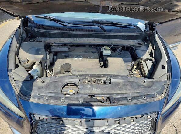 5N1AL0MM2GC504000 2016 INFINITI QX60 Blue ძრავის განყოფილების ხედი
