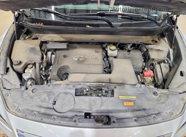 5N1AL0MM2GC505583 2016 INFINITI QX60 Серебряный Вид подкапотного пространства