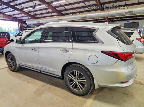 5N1AL0MM2GC505583 2016 INFINITI QX60 Серебряный Задняя левая четверть