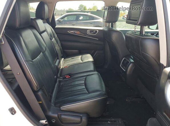 5N1AL0MM2GC513330 2016 INFINITI QX60 White Widok wnętrza z tyłu