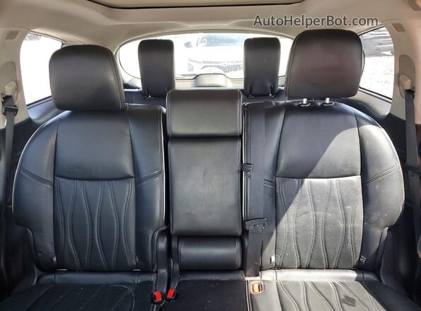 5N1AL0MM2GC513330 2016 INFINITI QX60 White Widok tylnych siedzeń