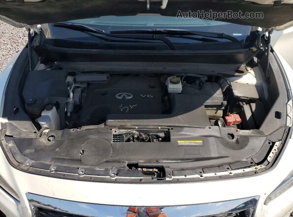 5N1AL0MM2GC513330 2016 INFINITI QX60 White Widok komory silnika