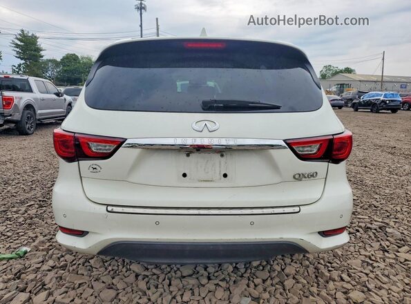 5N1AL0MM2GC523419 2016 INFINITI QX60 Белый Вид сзади