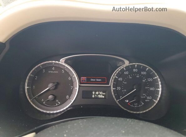 5N1AL0MM2GC523419 2016 INFINITI QX60 Белый Вид щитка приборов