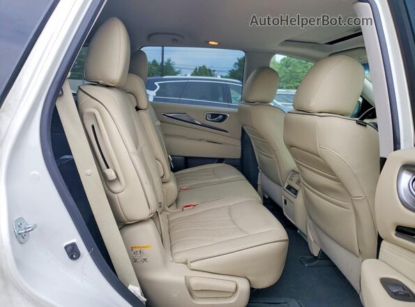 5N1AL0MM2GC523419 2016 INFINITI QX60 Белый Вид задней части салона