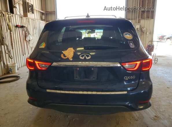 5N1AL0MM3GC522358 2016 INFINITI QX60 Blue Rear view